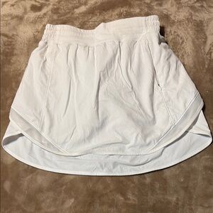 Lululemon White Athletic Skirt